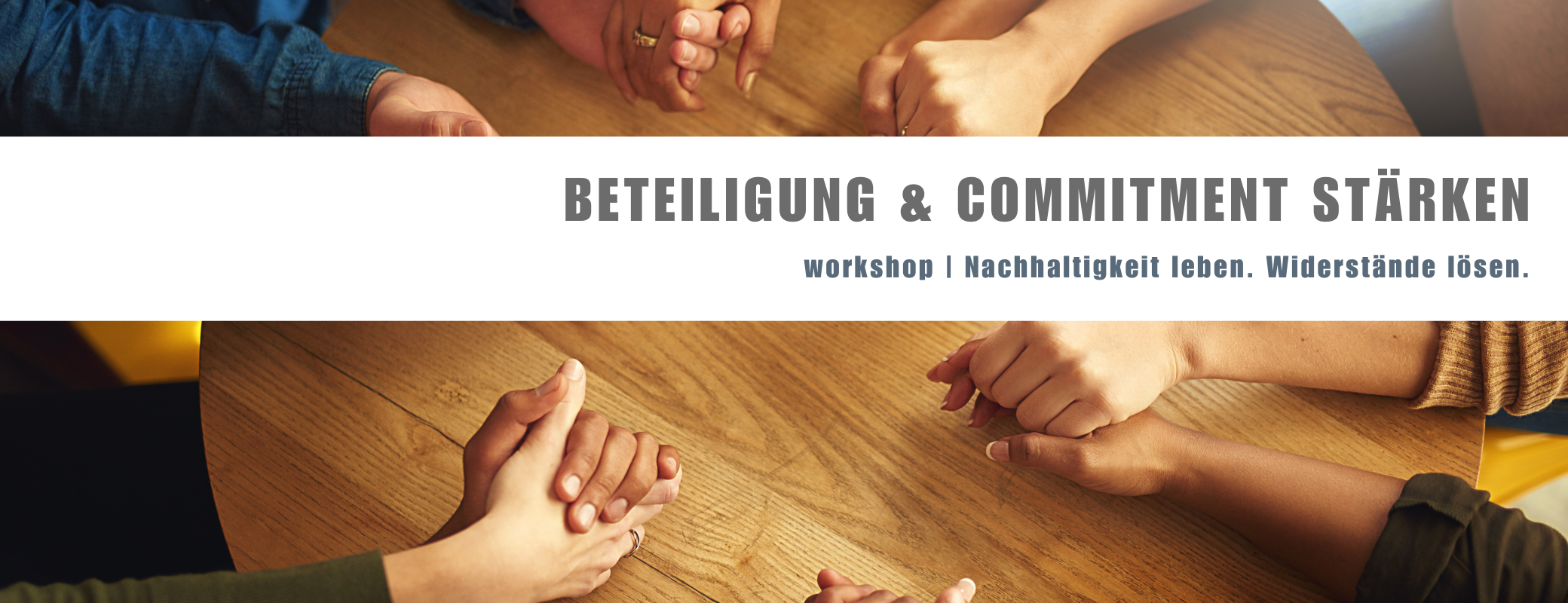 Workshop Nachhaltigkeit